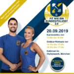 „Fit wie ein Bundespolizist 2.0“ – Work-outs für jedermann im Münchner Olympiapark „Fit wie ein Bundespolizist 2.0“ – Work-outs für jedermann im Münchner Olympiapark
