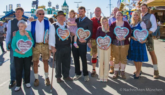 Die Oktoberfest-Jubilare 2019 Die Oktoberfest-Jubilare 2019