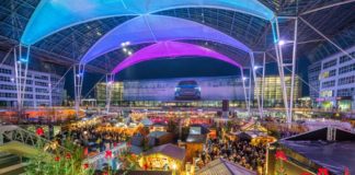 Flughafen München lädt zum Weihnachts- und Wintermarkt ein