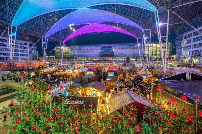 Flughafen München lädt zum Weihnachts- und Wintermarkt ein Flughafen München lädt zum Weihnachts- und Wintermarkt ein