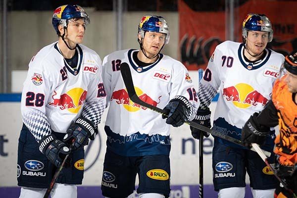 EHC Red Bull München: Acht Profis fallen aus EHC Red Bull München: Acht Profis fallen aus
