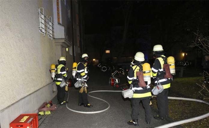 Zimmerbrand in Obergiesing-Fasangarten