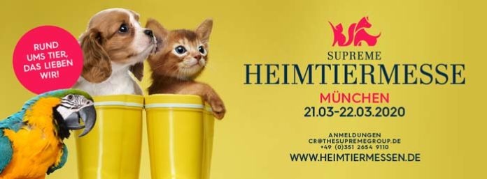 Heimtiermesse München am 21. und 22. März 2020