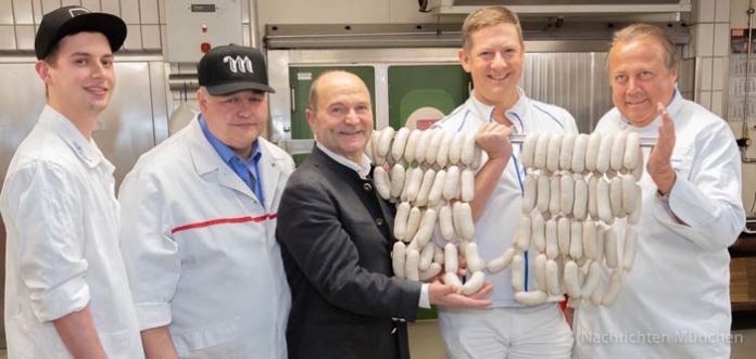 17. traditionelle Weißwurstprüfung der Metzger-Innung München 17. traditionelle Weißwurstprüfung der Metzger-Innung München