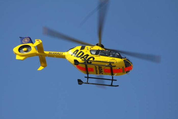 „Sabine“ setzt auch der ADAC Luftrettung zu „Sabine“ setzt auch der ADAC Luftrettung zu