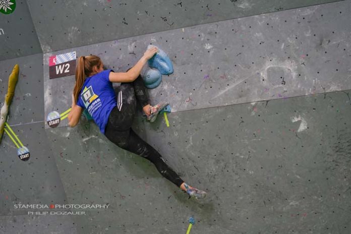 Kletterteam München & Oberland erfolgreich bei Bayerischer Boulder-Meisterschaft Kletterteam München & Oberland erfolgreich bei Bayerischer Boulder-Meisterschaft