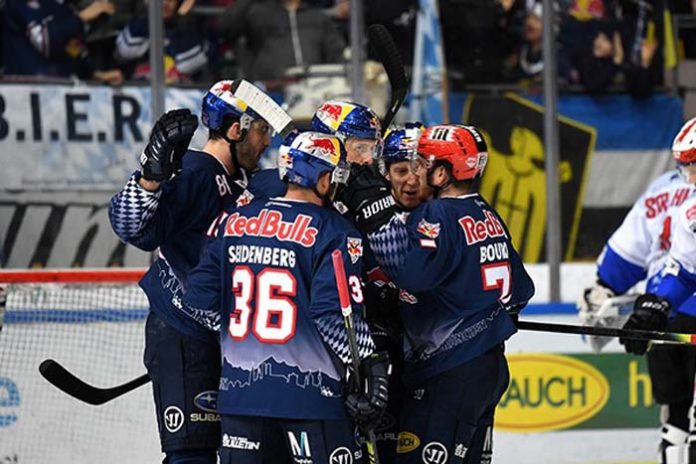 EHC Red Bulls sichern sich Hauptrundensieg EHC Red Bulls sichern sich Hauptrundensieg