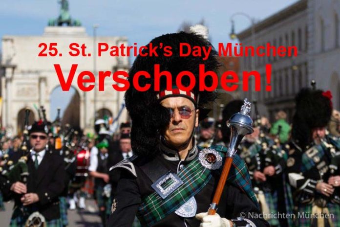 25. St. Patrick’s Day München wird aufgrund der aktuellen Lage verschoben 25. St. Patrick’s Day München wird aufgrund der aktuellen Lage verschoben