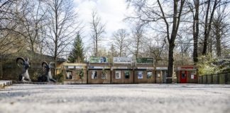 Ein Tierpark ohne Besucher