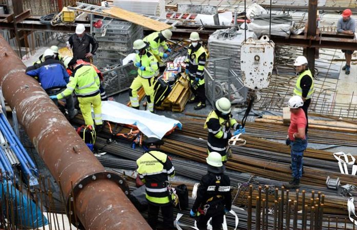 Laim: Bauarbeiter auf Baustelle schwer verletzt