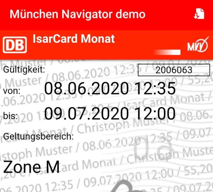 Einfacher und kontaktloser Fahrkartenkauf: Zeitkarten im MVV ab sofort als HandyTicket erhältlich