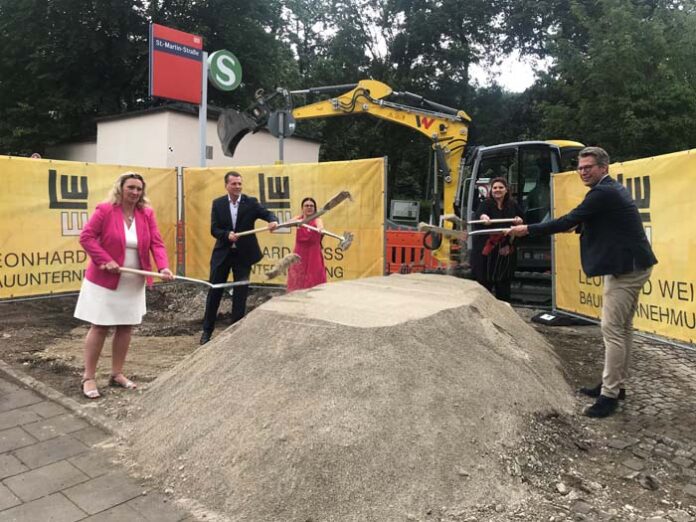 Startschuss für den barrierefreien Ausbau der Station St. Martin-Straße Startschuss für den barrierefreien Ausbau der Station St. Martin-Straße