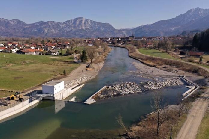 Neues Wasserkraftwerk verbindet Klima- und Naturschutz Neues Wasserkraftwerk verbindet Klima- und Naturschutz