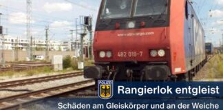 Rangierbahnhof Laim: Rangierlok entgleist