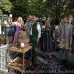 O'zapft is im Biergarten am Viktualienmarkt