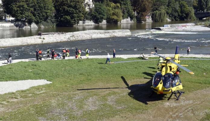 Reichenbachbrücke: Mann in der Isar tödlich verunglückt Reichenbachbrücke: Mann in der Isar tödlich verunglückt