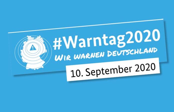 Bundesweiter Warntag am 10. September 2020 Bundesweiter Warntag am 10. September 2020