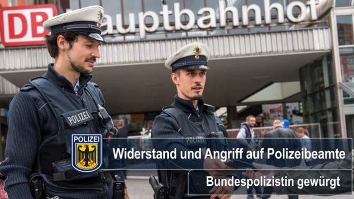 Hauptbahnhof München: Widerstand und Angriff auf Polizeibeamte