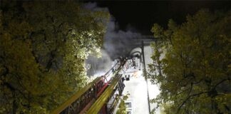 Au-Haidhausen: Brand in Jugendwohnheim - Mehrere Zimmer in Flammen