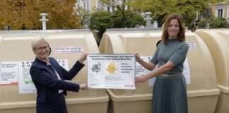 Die Münchner Wertstoffinseln für Verpackungsabfälle