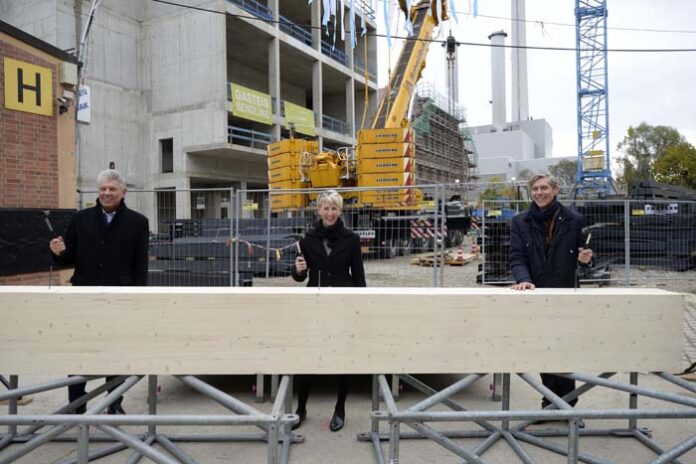 Rohbau der Philharmonie im Gasteig Sendling abgeschlossen - Richtfest im neuen Kulturkraftwerk Rohbau der Philharmonie im Gasteig Sendling abgeschlossen - Richtfest im neuen Kulturkraftwerk