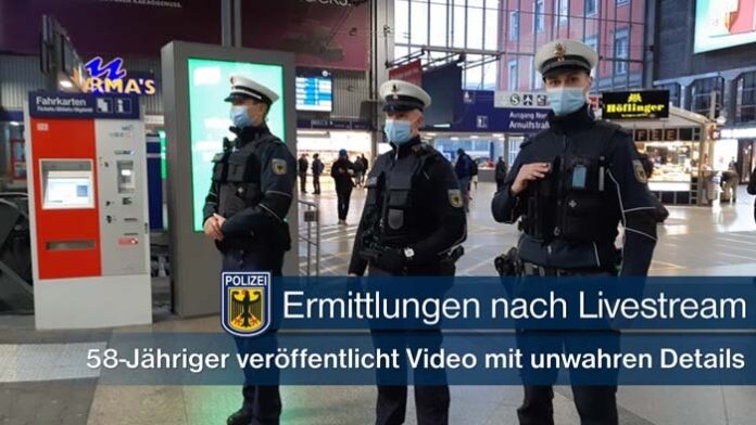 Ermittlungen wegen Livestream von Kontrollen