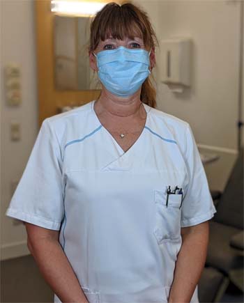 Damaris Meyer, Fachkrankenpflegerin für Onkologie und palliative Pflege in der München Klinik Schwabing. Bildnachweis: München Klinik