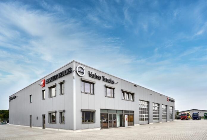 Renault Trucks und Volvo Trucks eröffnen zwei neue Standorte in Aschheim und Euskirchen Renault Trucks und Volvo Trucks eröffnen zwei neue Standorte in Aschheim und Euskirchen