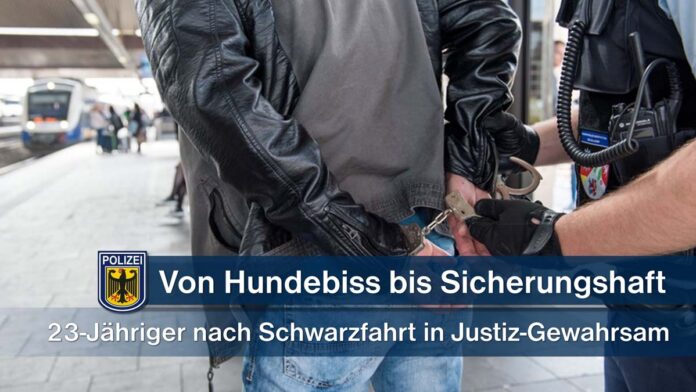 Von Hundebiss bis Sicherungshaft - Schwarzfahrt wird 23-Jährigen zum Verhängnis