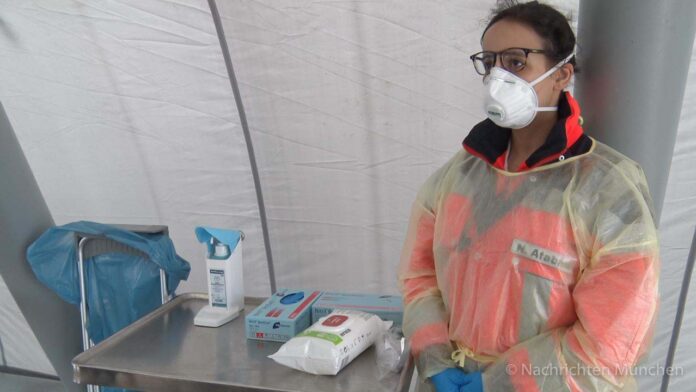 Ausweitung der Corona-Tests auf der Theresienwiese Ausweitung der Corona-Tests auf der Theresienwiese