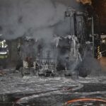 Untergiesing: Lkw nach Brand zerstört
