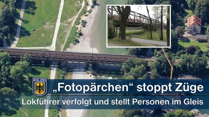 Pärchen bringt Güter- und Personenzug zum Stillstand Pärchen bringt Güter- und Personenzug zum Stillstand