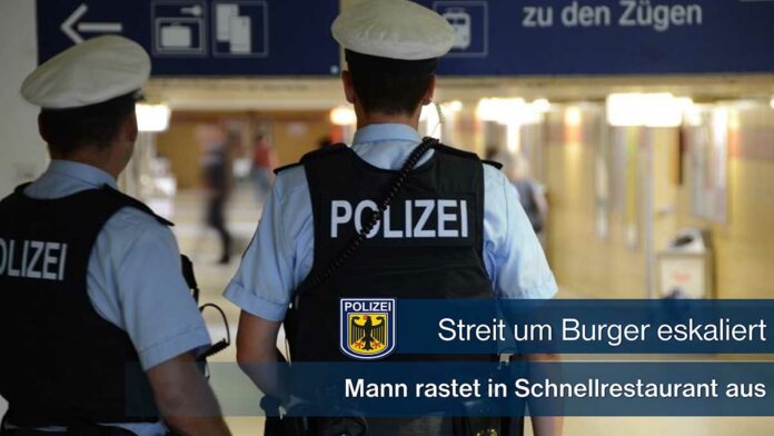 Ostbahnhof: Streit um Burger eskaliert - Mann rastet in Schnellrestaurant aus