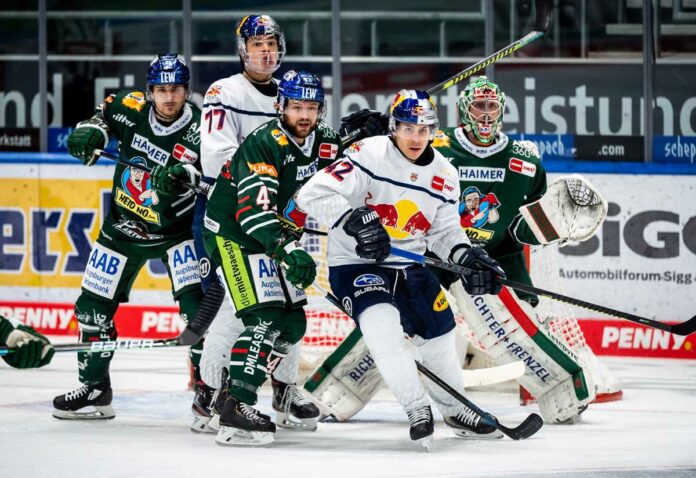 EHC Red Bulls holen Punkt in Augsburg