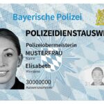 Neue Dienstausweise der Bayerischen Polizei vorgestellt