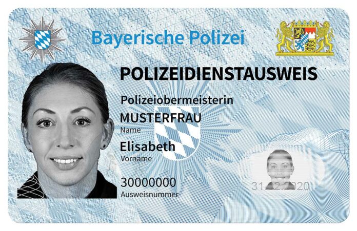 Neue Dienstausweise der Bayerischen Polizei vorgestellt