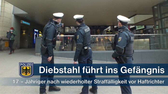 Diebstahl führt direkt ins Gefängnis - 17-Jähriger wiederholt straffälligl Diebstahl führt direkt ins Gefängnis - 17-Jähriger wiederholt straffällig