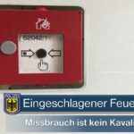 Eingeschlagener Feuermelder beeinträchtigt S-Bahnverkehr - 53-Jähriger bereits polizeibekannt