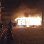 Pasing-Obermenzing: Flammenmeer im Innenhof