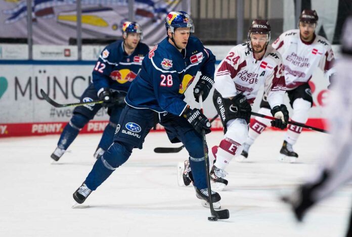 EHC Red Bulls mit drei Powerplaytoren beim Sieg gegen Köln EHC Red Bulls mit drei Powerplaytoren beim Sieg gegen Köln
