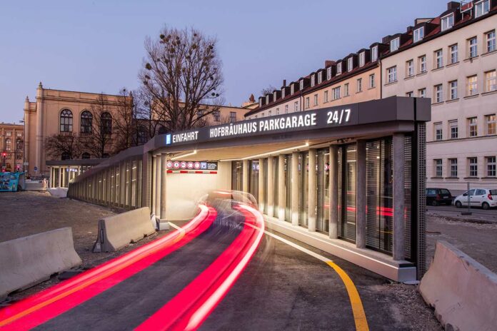 Parken direkt unter dem Altstadtring: Hofbräuhaus Parkgarage eröffnet Parken direkt unter dem Altstadtring: Hofbräuhaus Parkgarage eröffnet