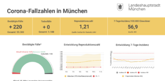 Update 11.03.: Entwicklung der Coronavirus-Fälle in München