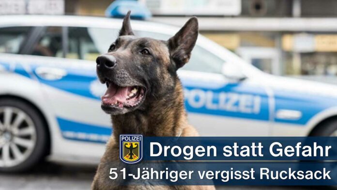 Statt Gefahr Drogen - Abgestellter Rucksack beschäftigte die Bundespolizei Statt Gefahr Drogen - Abgestellter Rucksack beschäftigte die Bundespolizei