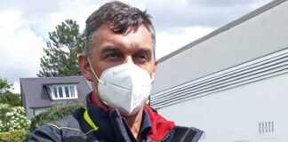 Flügellahmer Mäusebussard - Einsatz für die Feuerwehr