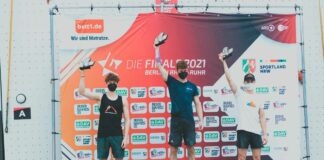 Deutsche Meisterschaft Speed 2021: Franziska Ritter und Linus Bader gewinnen in Bochum