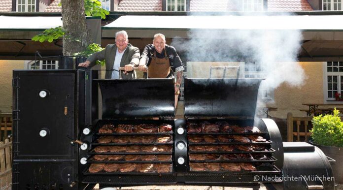 Traditionsbiergarten Menterschwaige wird zu Münchens BBQ Hotspot