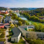 Uni Passau erneut unter den besten jungen Universitäten weltweit Blick über den Campus der Universität Passau.