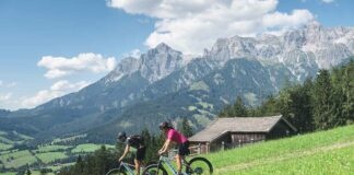 Kulinarische Königstouren mit dem E-Bike am Hochkönig