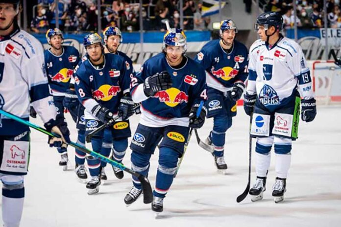 Derbysieg gegen Straubing: EHC Red Bulls weiterhin ungeschlagen