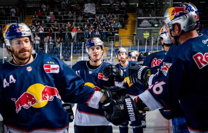 EHC Red Bulls gewinnen verrücktes DEL-Spiel gegen Kölner Haie EHC Red Bulls gewinnen verrücktes DEL-Spiel gegen Kölner Haie